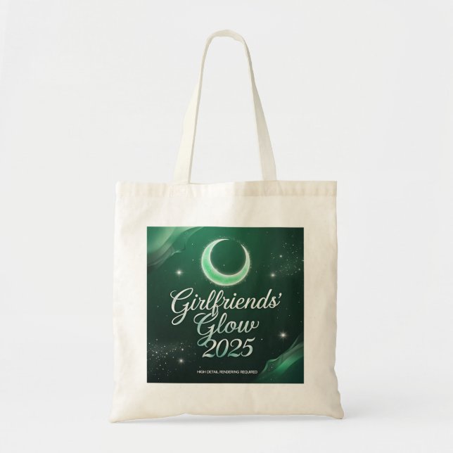 Bolsa Tote Girlfriends’ Emerald Glow (Frente)