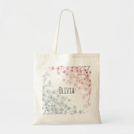 Bolsa Tote Girls Cute and Elegant Flowers Tote Bag
