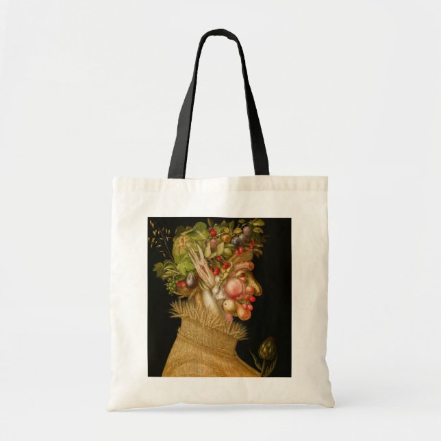 Bolsa Tote Giuseppe Arcimboldo - Verão (Frente)