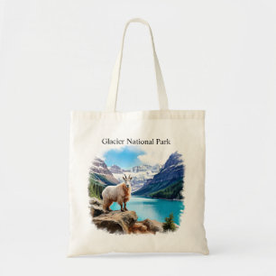 Bolsa Tote Glaciar National Park Watercolor