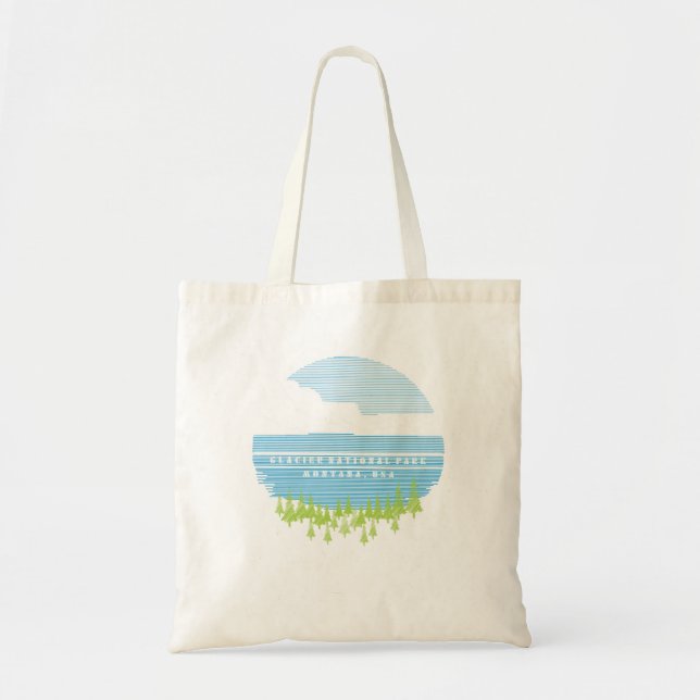 Bolsa Tote Glacier National Park Montana USA Outdoor (Frente)