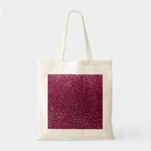 Bolsa Tote Glitter de ameixa