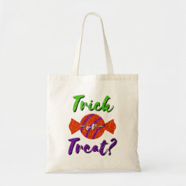Bolsa Tote Glitter De Candy Halloween Ou Tratar