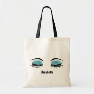 Bolsa Tote Glitter Eyelashes