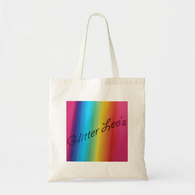 Bolsa Tote Glitter Leo's (Frente)