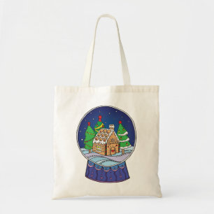 Bolsa Tote Globo da neve