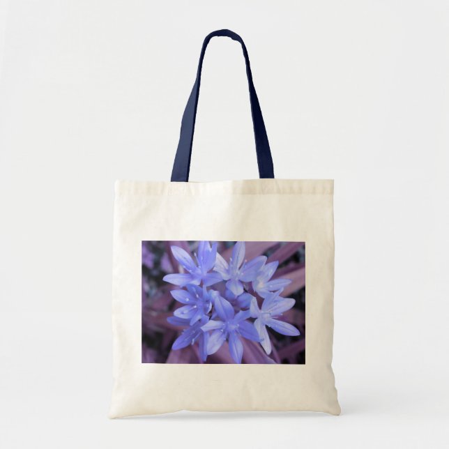 Bolsa Tote Glória Azul Da Neve (Frente)