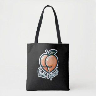 Bolsa Tote Glute Squad Bunda de Pêssego Glúteos Academia Trei