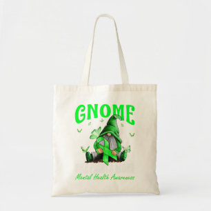 Bolsa Tote Gnome Um Luta Sozinho Conscientização sobre Saúde 