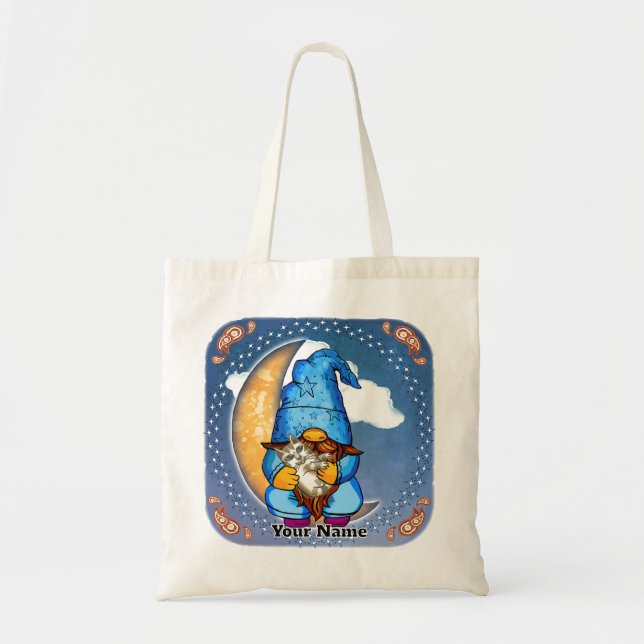Bolsa Tote Gnomo da lua (Frente)