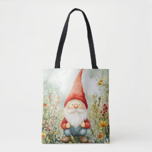 Bolsa Tote Gnomo de Jardim