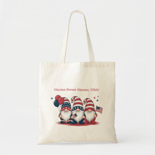 Bolsa Tote Gnomos Patrióticos Quarto de julho