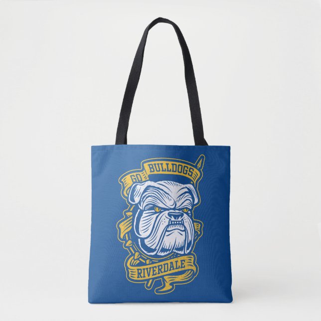 Bolsa Tote Go Bulls - Riverdale Mascot Banner (Frente)