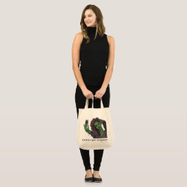 Bolsa Tote Goblin Girl Cell Selfie Tote Bag