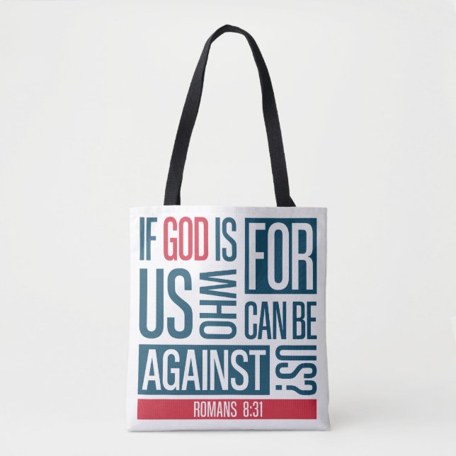 Bolsa Tote God for us (Frente)