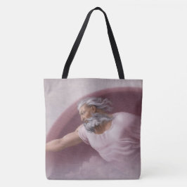 Bolsa Tote God the Father Divine Blessing Antique Rose