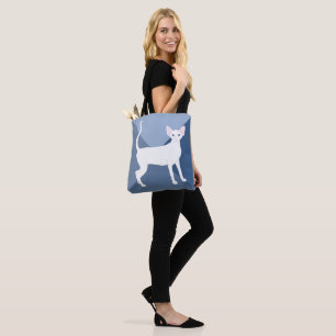 Bolsa Tote Gola de Tota de Cigarro Oriental Shorthair