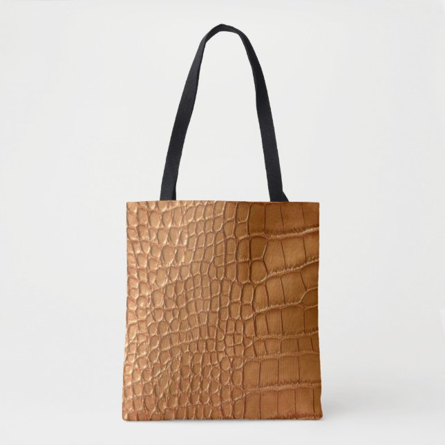 Bolsa Tote Gold leather texture luxury  (Frente)