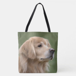 Bolsa Tote Golden retriever no close up