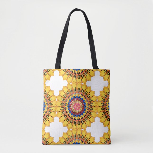 Bolsa Tote Golden sunburst  (Frente)
