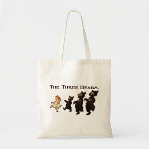 Bolsa Tote Goldilocks & The Three Bears - Children's Book