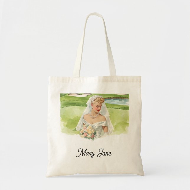 Bolsa Tote Golfe da Despedida de Solteira (Frente)