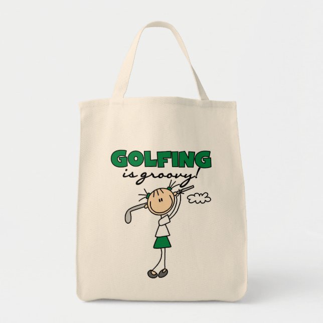 Bolsa Tote Golfe é Divertido (Frente)