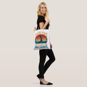 Bolsa Tote Golfe Engraçado Bebendo