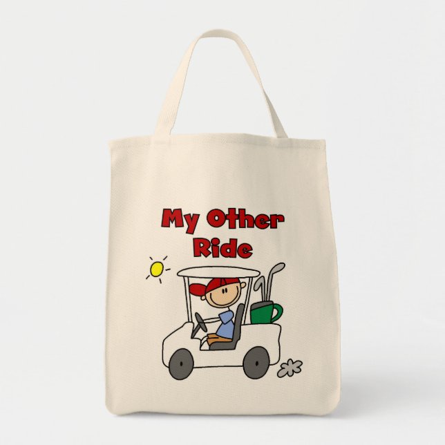 Bolsa Tote Golfe Meu Outro Veículo (Frente)