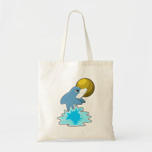 Bolsa Tote Golfinho a Nadar com Lua