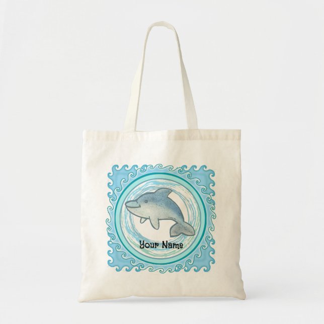 Bolsa Tote Golfinho Bebê (Frente)