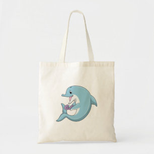 Bolsa Tote Golfinho com Pérola