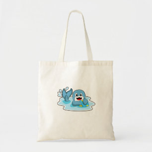 Bolsa Tote Golfinho com polo aquático