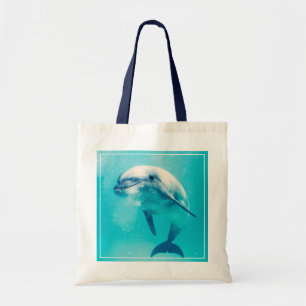 Bolsa Tote Golfinho de Bottlenosed subaquático