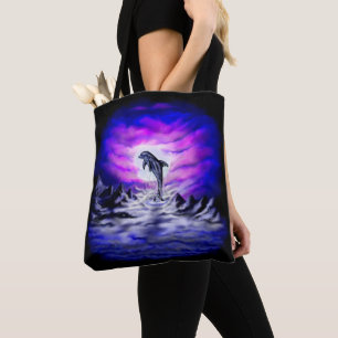 Bolsa Tote Golfinho de Lua