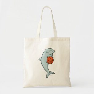 Bolsa Tote Golfinho no Esporte de Basquete