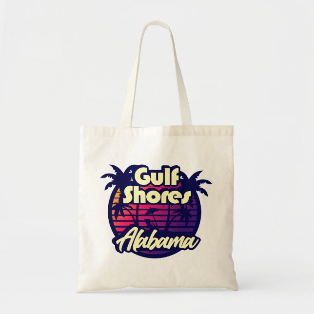Bolsa Tote Golfo do Sul Alabama (Frente)