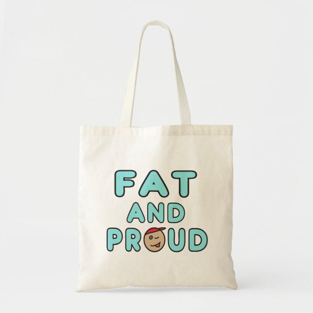 Bolsa Tote Gordura E Orgulho (Frente)