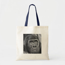 Bolsa Tote Gorilla sucking fingers Tote bag2  指しゃぶりのゴリラトートバッグ