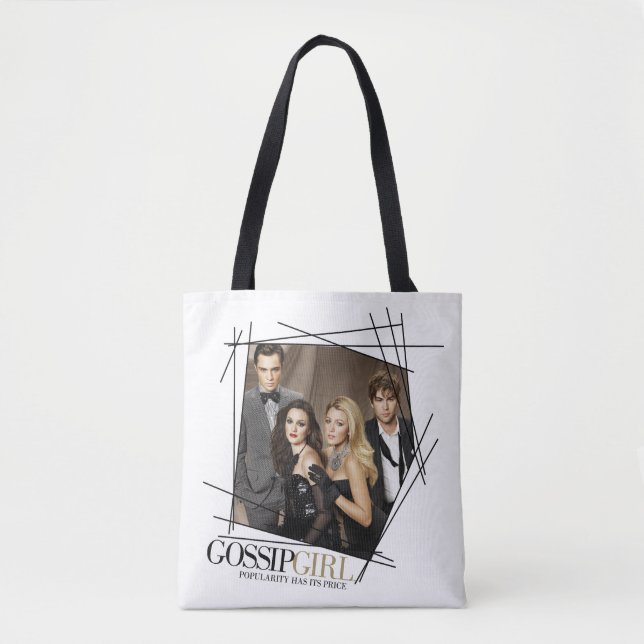 Bolsa Tote Gossip Girl Glamor Group Graphic (Frente)
