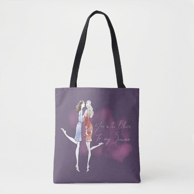 Bolsa Tote Gossip Girl - Você é a Blair para minha Serena (Frente)
