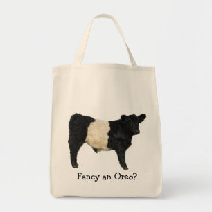 Bolsa Tote Goste de um Oreo? Vaca cercada de Galloway