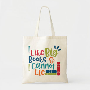 Bolsa Tote Gosto De Livros Grandes