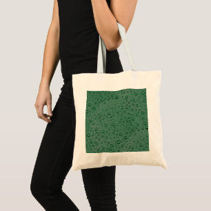 Bolsa Tote Gotas de água verde