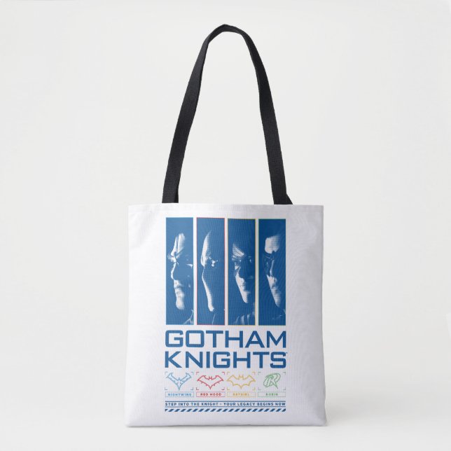 Bolsa Tote Gotham Knights Face Painéis (Frente)