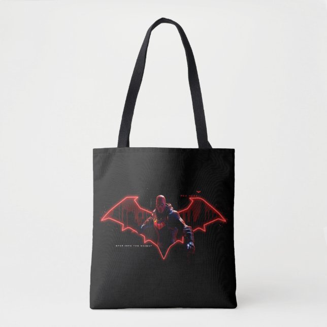Bolsa Tote Gotham Knights Red Hood no Logotipo (Frente)
