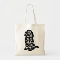 Gourdendoodle Labradoodle Tote Bag