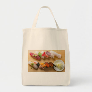 Bolsa Tote Gourmet Sushi Medley Tote Bag – Japanese Food Art