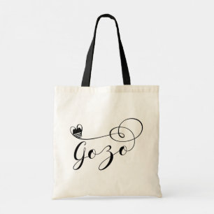 Bolsa Tote Gozo Heart Flag, Gozitan, Ilha de Gozo Tote Bag
