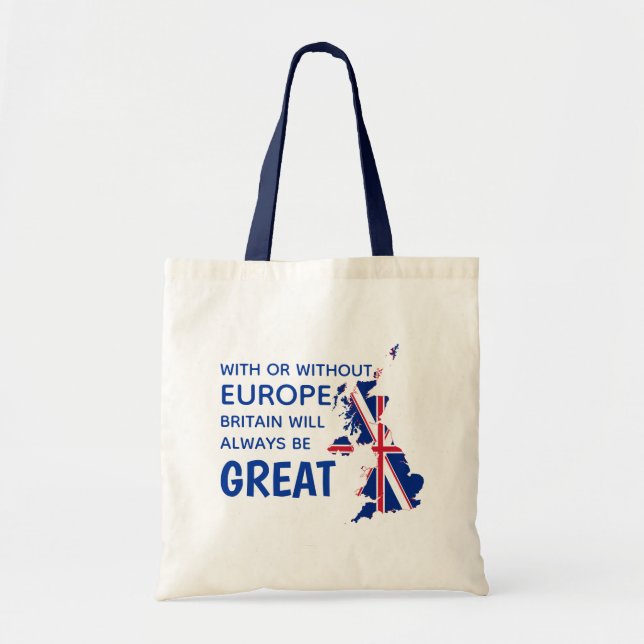 Bolsa Tote GRÃ-BRETANHA excelente BREXIT EUROPA (Frente)